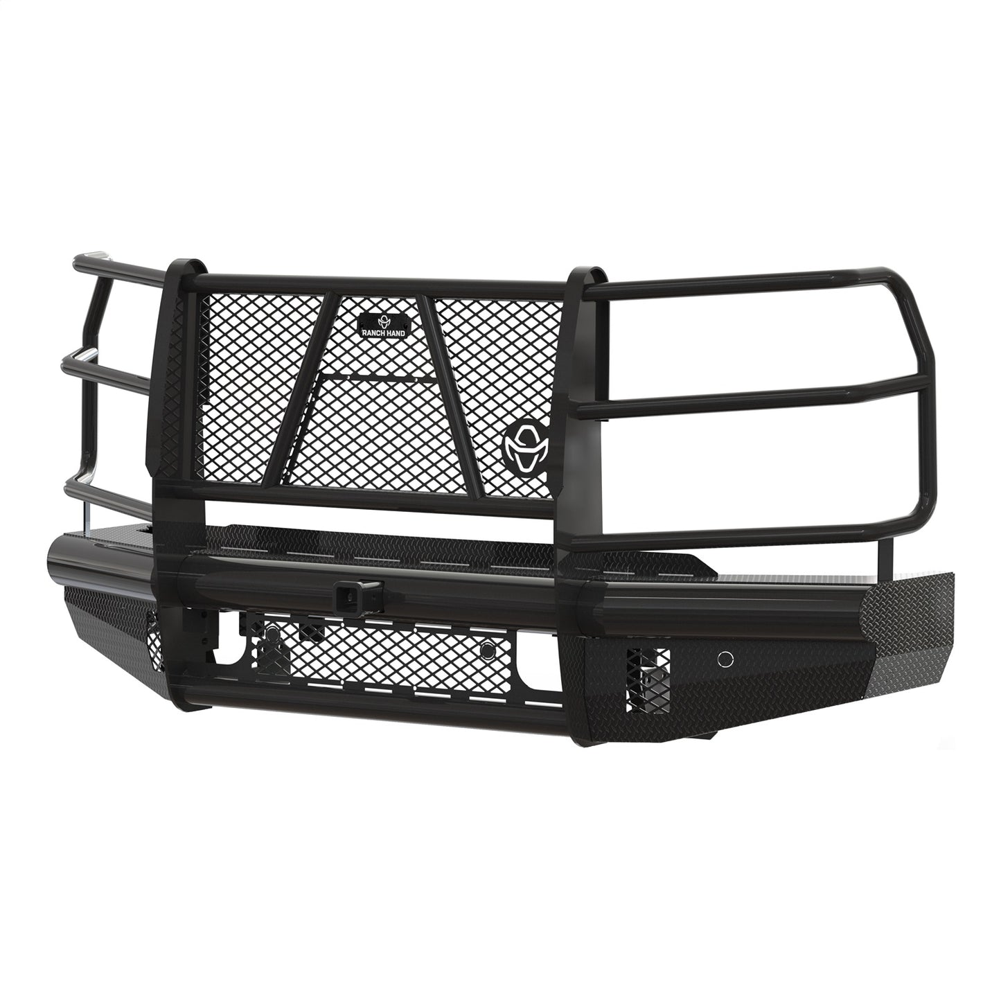 Ranch Hand Legend Series Front Bumper with Grille Guard for Chevrolet Silverado HD (2024-2026) - FBC241BLR