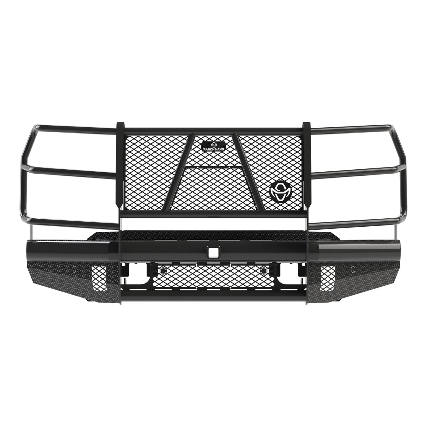 Ranch Hand Legend Series Front Bumper with Grille Guard for Chevrolet Silverado HD (2024-2026) - FBC241BLR