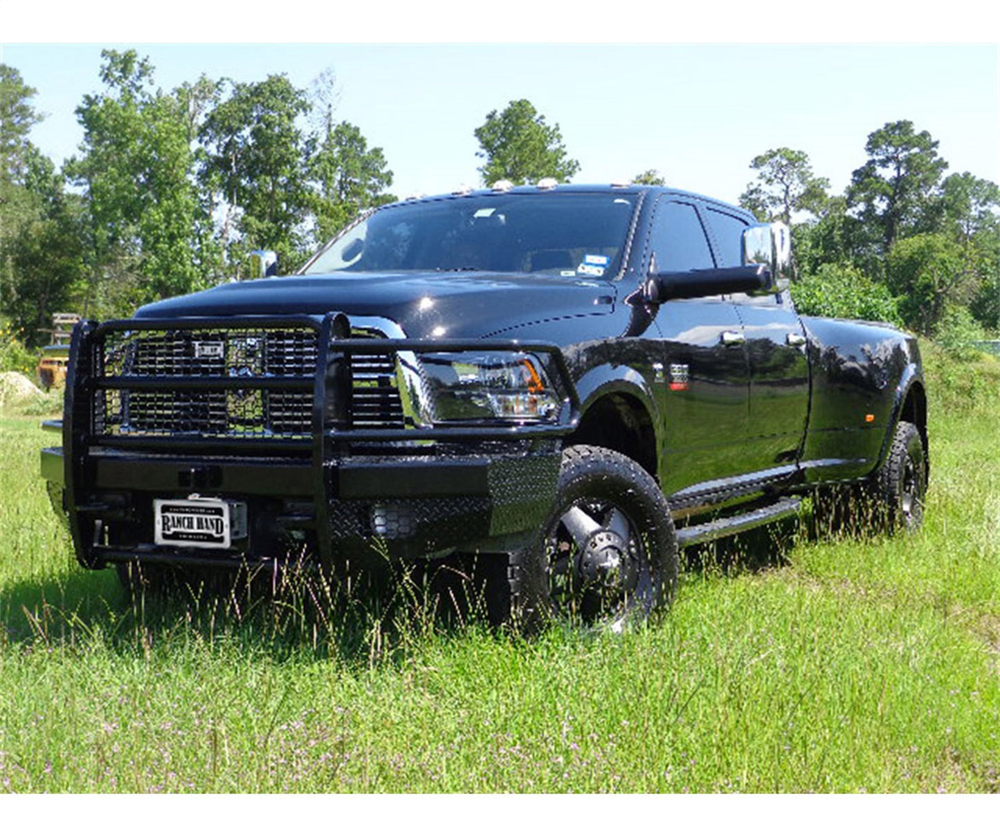 Ranch Hand Sport Series Front Bumper with Grille Guard for Dodge/Ram 2500/3500 (2010-2018) - FBD105BLRS