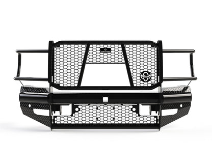 Ranch Hand Legend Series Front Bumper with Grille Guard with Camera Cutout for RAM 2500/3500 (2019-2023) - FBD191BLRC