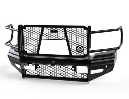 Ranch Hand Legend Series Front Bumper with Grille Guard with Camera Cutout for RAM 2500/3500 (2019-2023) - FBD191BLRC