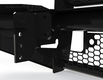 Ranch Hand Legend Series Front Bumper with Grille Guard with Camera Cutout for RAM 2500/3500 (2019-2023) - FBD191BLRC