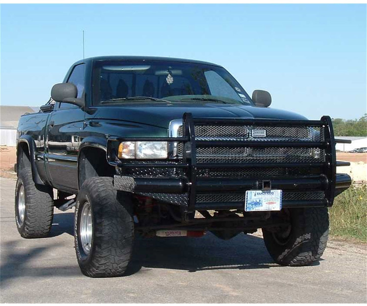 Ranch Hand Legend Series Front Bumper with Grille Guard for Dodge/Ram Pickups (1994-2002) - FBD941BLR