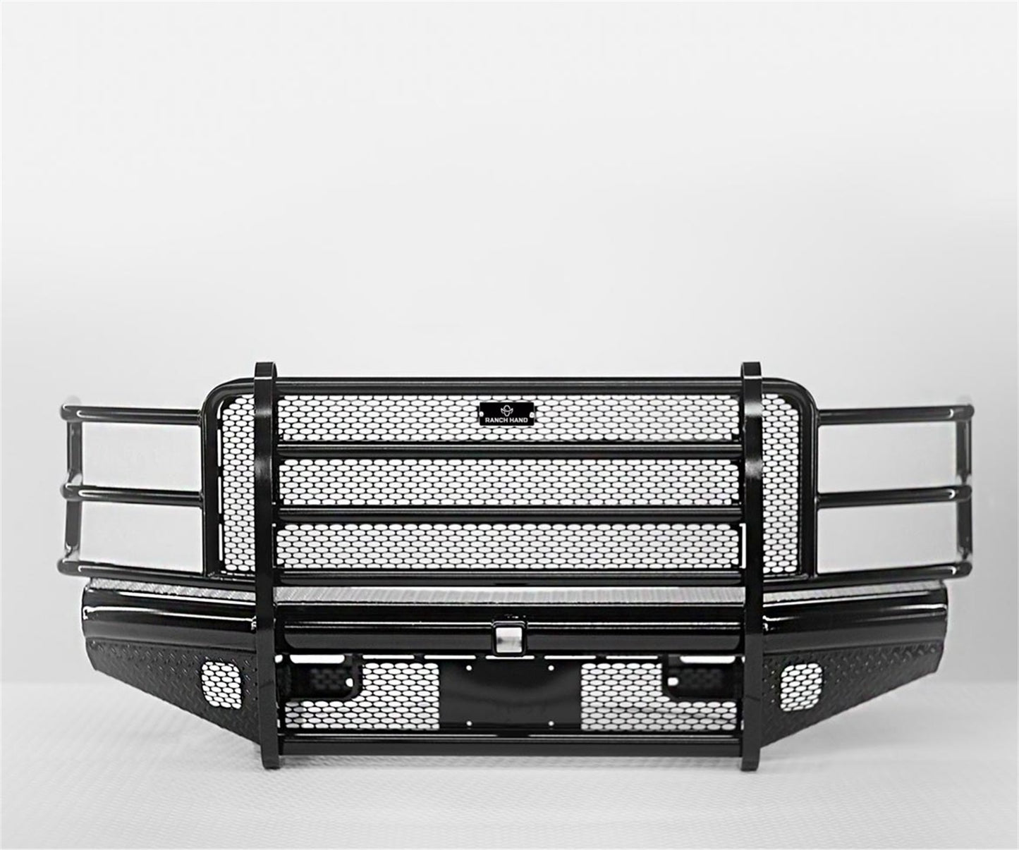 Ranch Hand Legend Series Front Bumper with Grille Guard for Ford Super Duty (2008-2010) - FBF081BLR