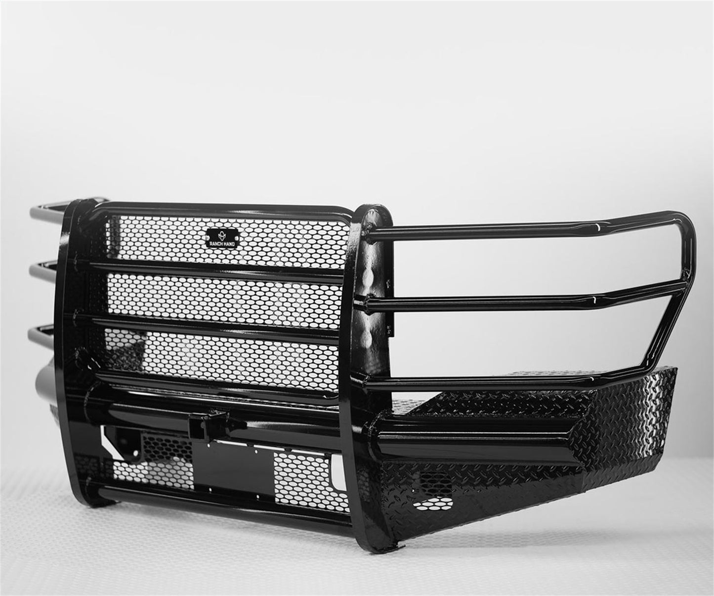 Ranch Hand Legend Series Front Bumper with Grille Guard for Ford Super Duty (2011-2016) - FBF111BLR