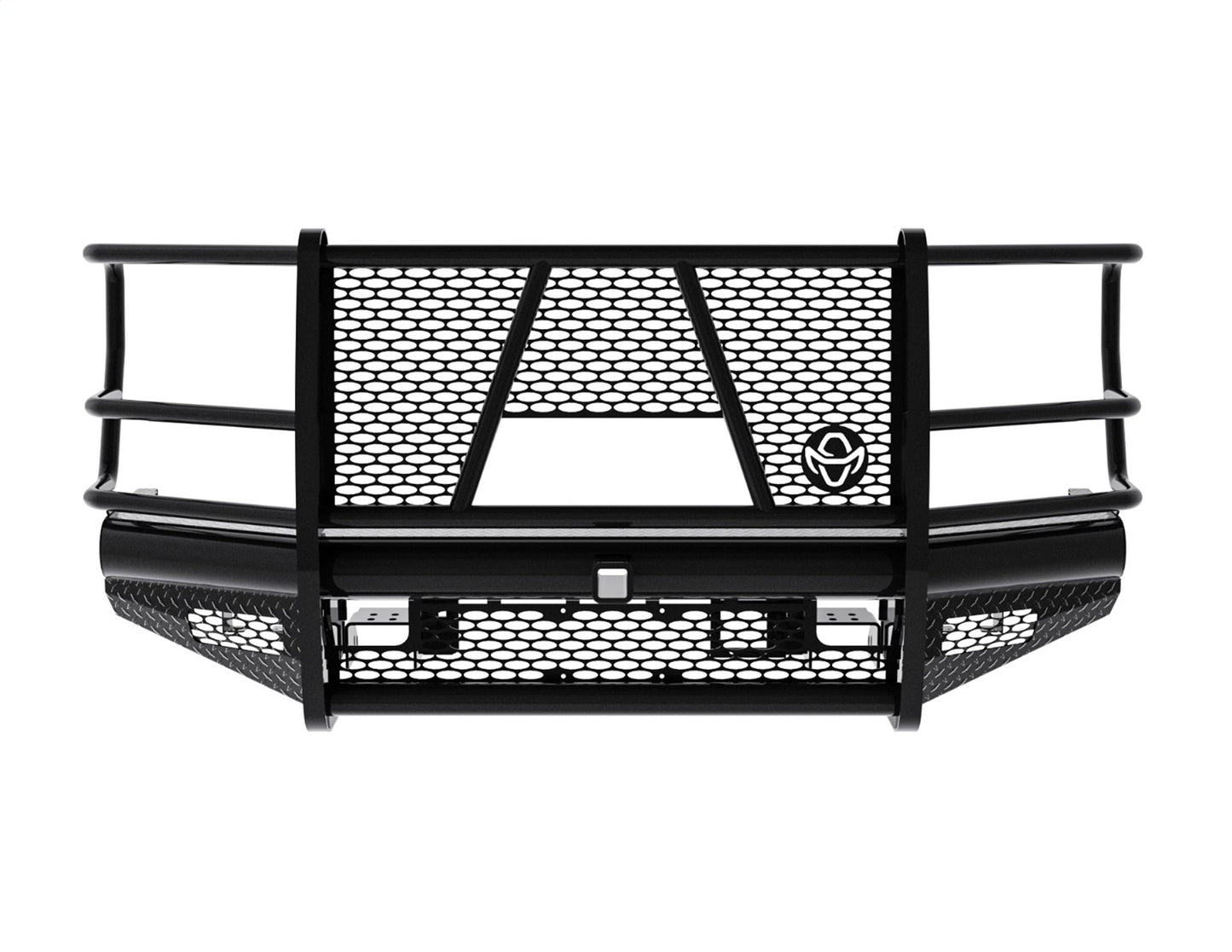 Ranch Hand Legend Series Front Bumper with Grille Guard with Camera Cutout for Ford Super Duty (2017-2022) - FBF201BLRC