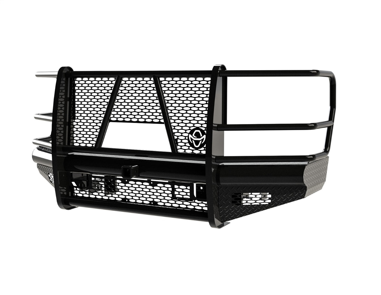 Ranch Hand Legend Series Front Bumper with Grille Guard with Camera Cutout for Ford Super Duty (2017-2022) - FBF201BLRC