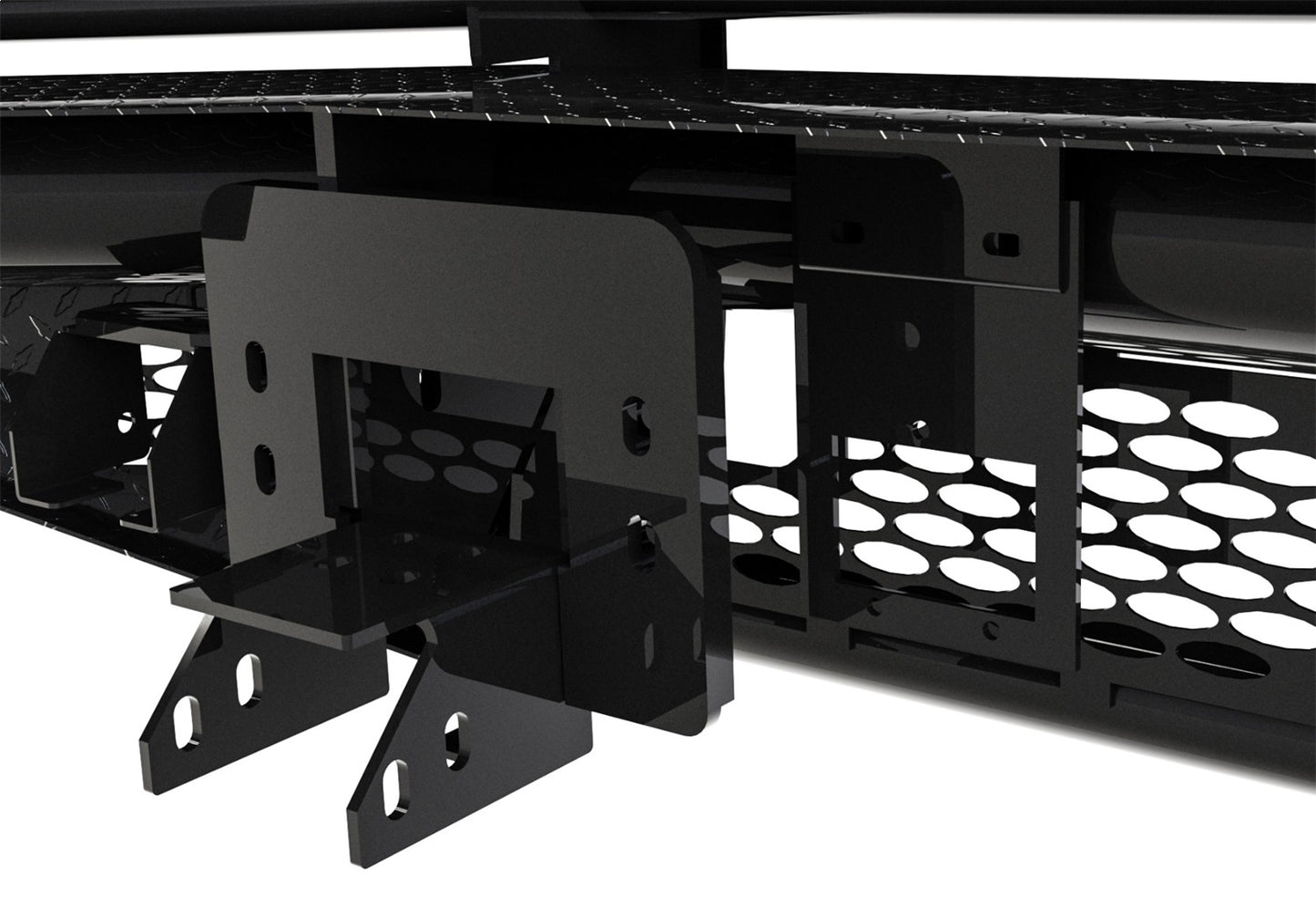 Ranch Hand Legend Series Front Bumper with Grille Guard with Camera Cutout for Ford Super Duty (2017-2022) - FBF201BLRC