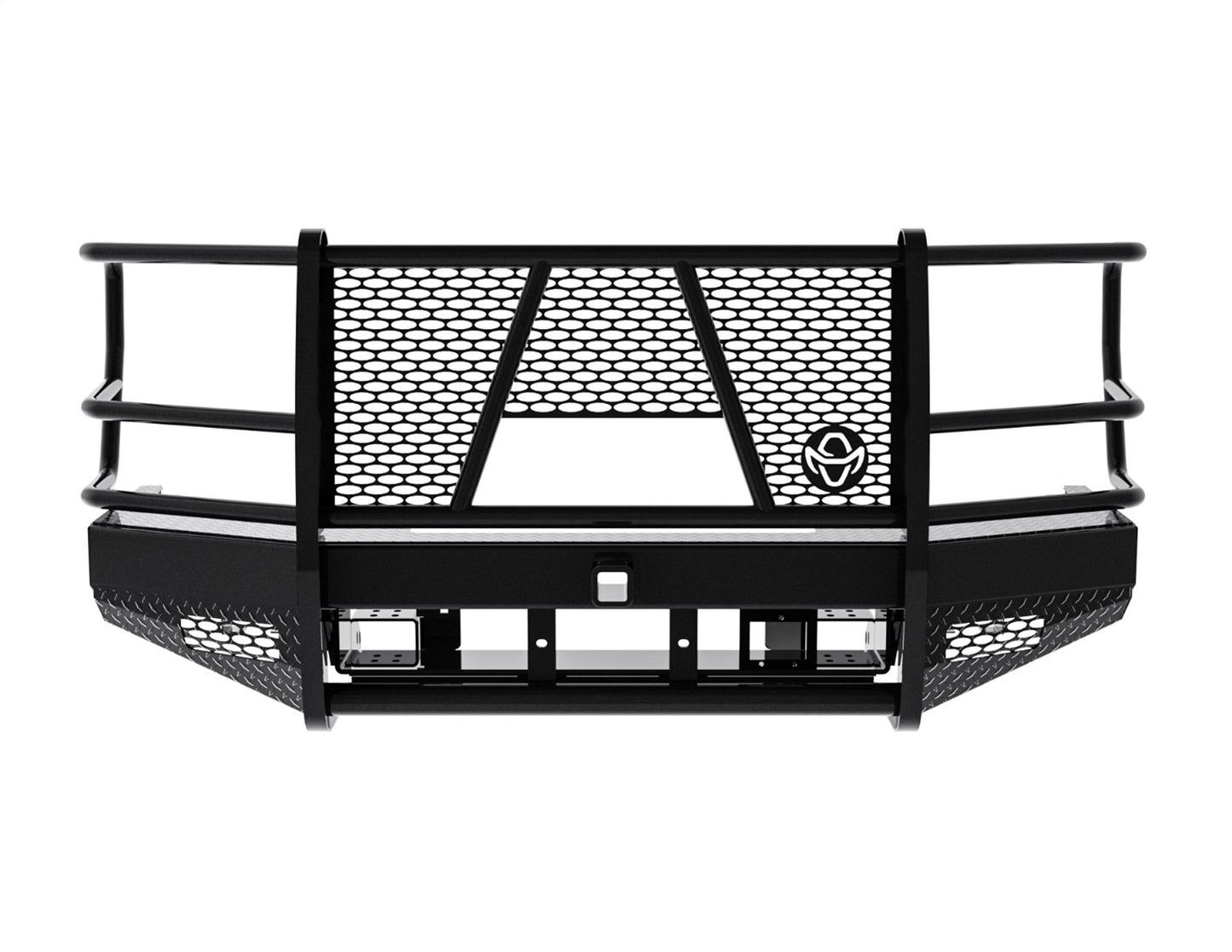Ranch Hand Sport Series Front Bumper with Grille Guard for Ford Super Duty (2017-2022) - FBF205BLR