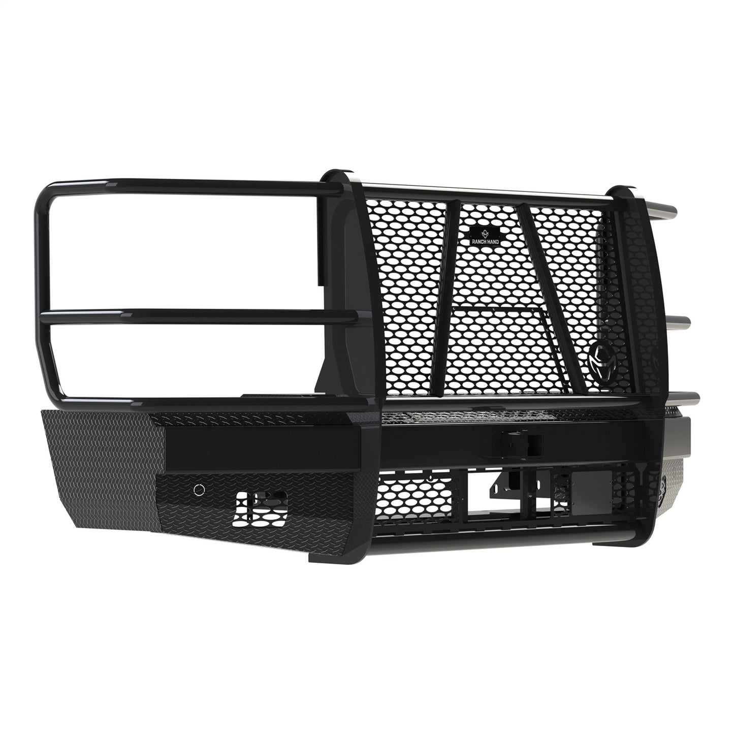 Ranch Hand Sport Series Front Bumper with Grille Guard for Ford Super Duty (2023-2026) - FBF235BLR