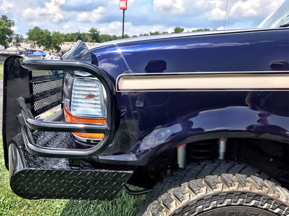 Ranch Hand Legend Series Front Bumper with Grille Guard for Ford Super Duty, Ford F-150 (1992-1997) - FBF921BLR