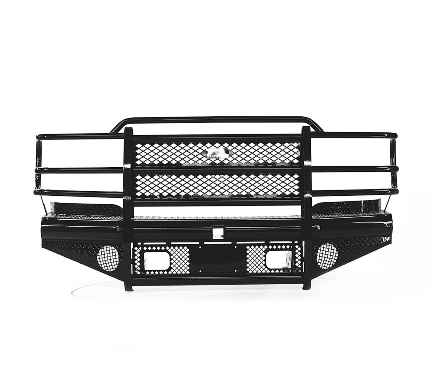 Ranch Hand Legend Series Front Bumper with Grille Guard for GMC Sierra 1500, GMC Sierra HD (2003-2007) - FBG031BLR