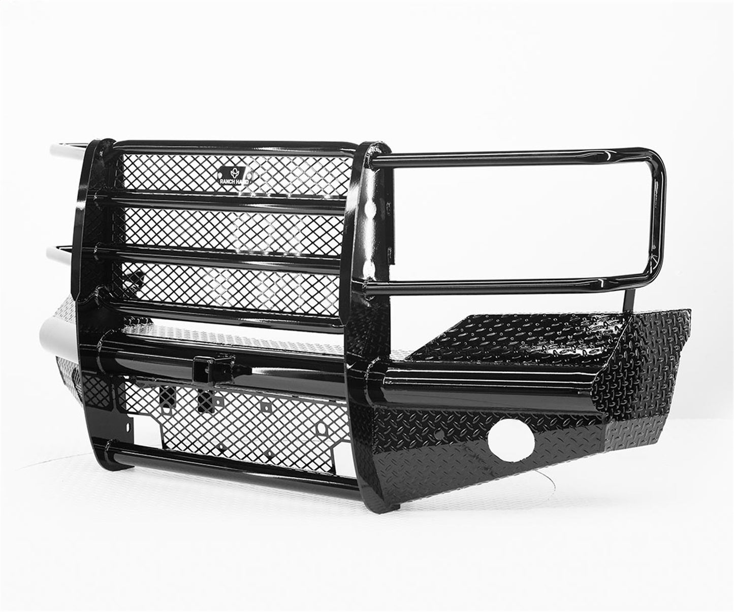 Ranch Hand Legend Series Front Bumper with Grille Guard for GMC Sierra HD (2015-2019) - FBG151BLR