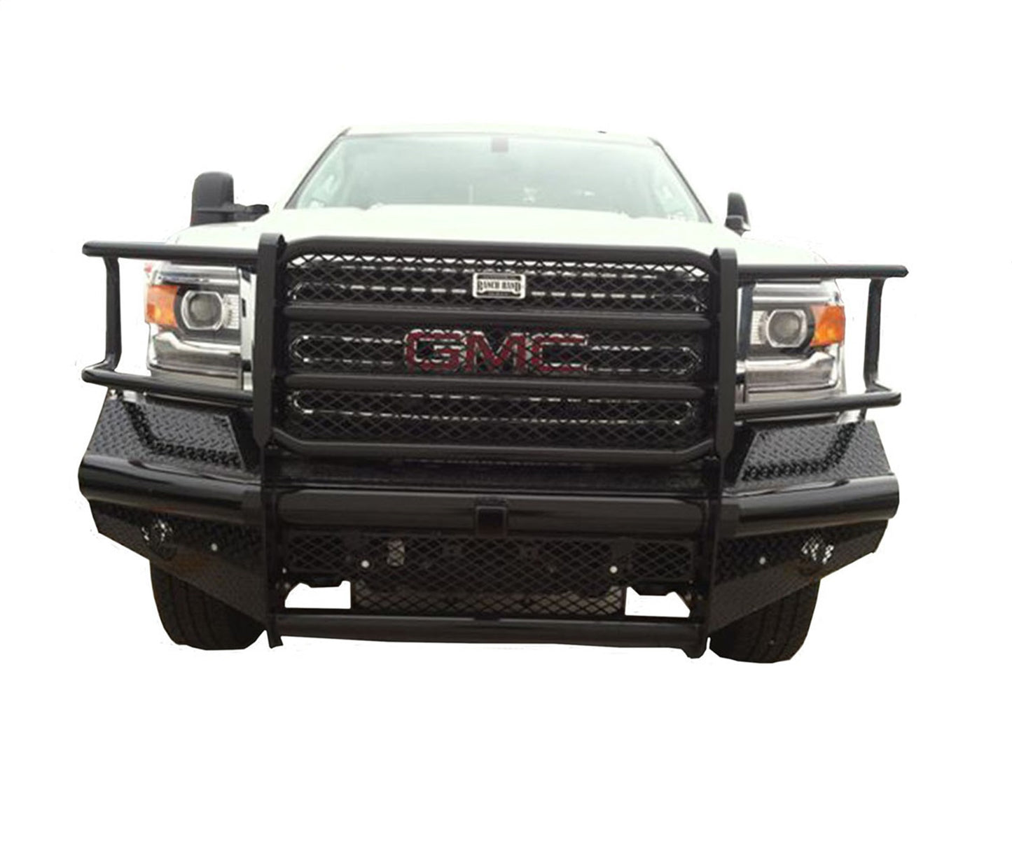 Ranch Hand Legend Series Front Bumper with Grille Guard for GMC Sierra HD (2015-2019) - FBG151BLR