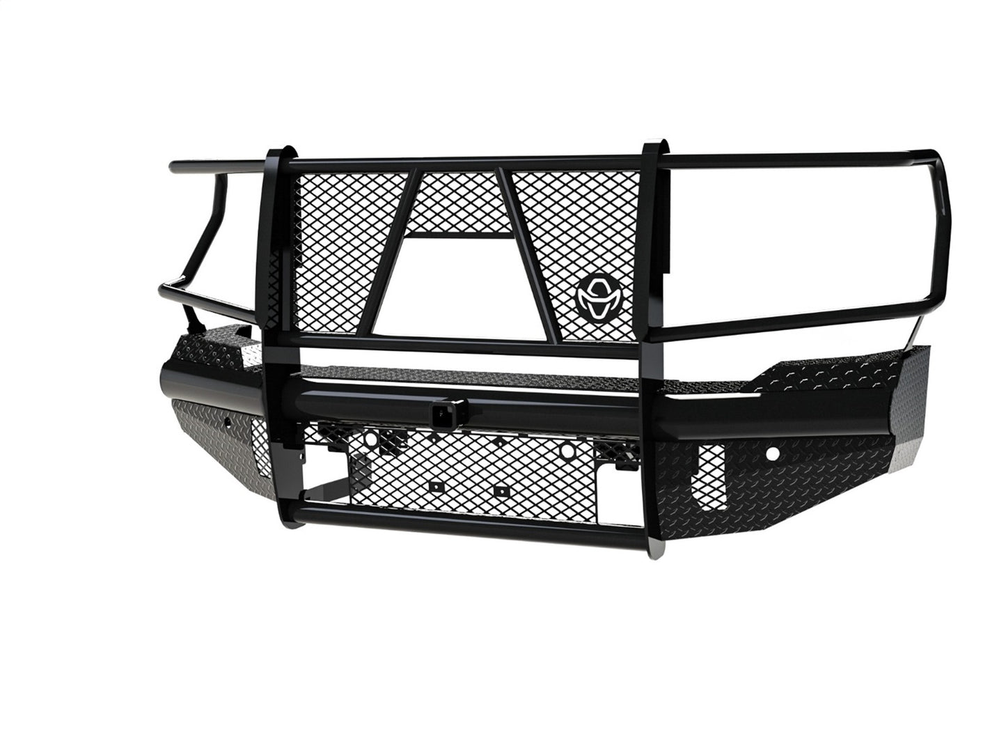 Ranch Hand Legend Series Front Bumper with Grille Guard with Camera Cutout for GMC Sierra HD (2020-2023) - FBG201BLRC