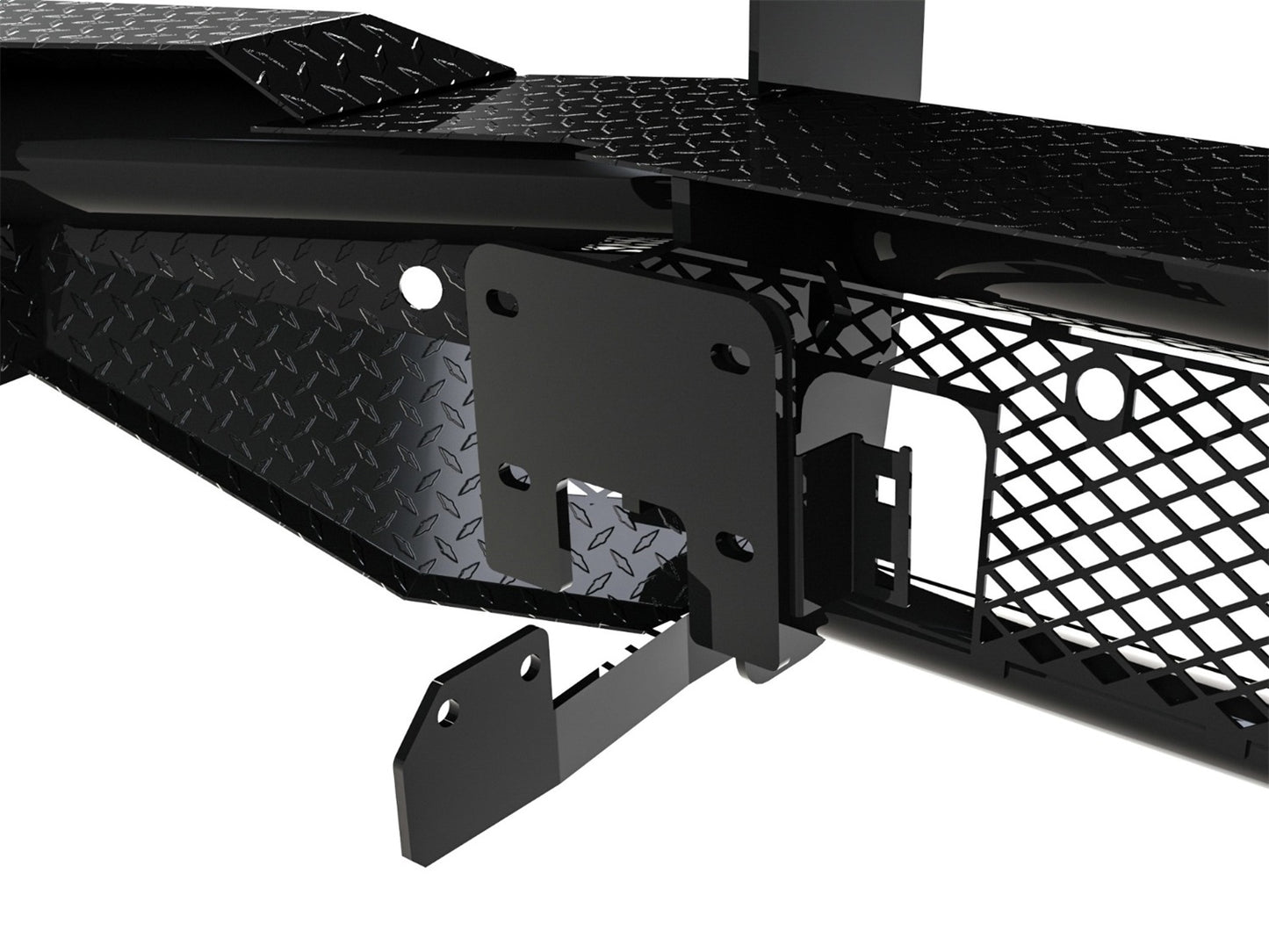 Ranch Hand Legend Series Front Bumper with Grille Guard with Camera Cutout for GMC Sierra HD (2020-2023) - FBG201BLRC