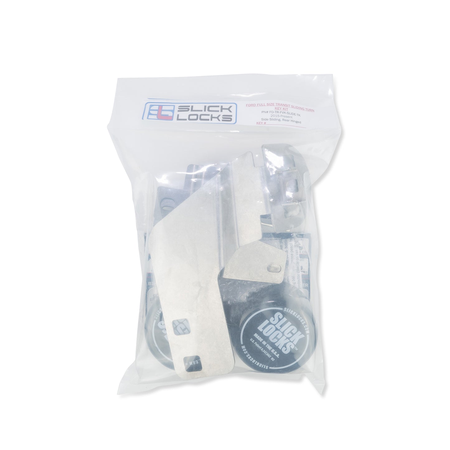 Slick Locks Door Lock Kit for Ford Transit Vans (2015-2024)