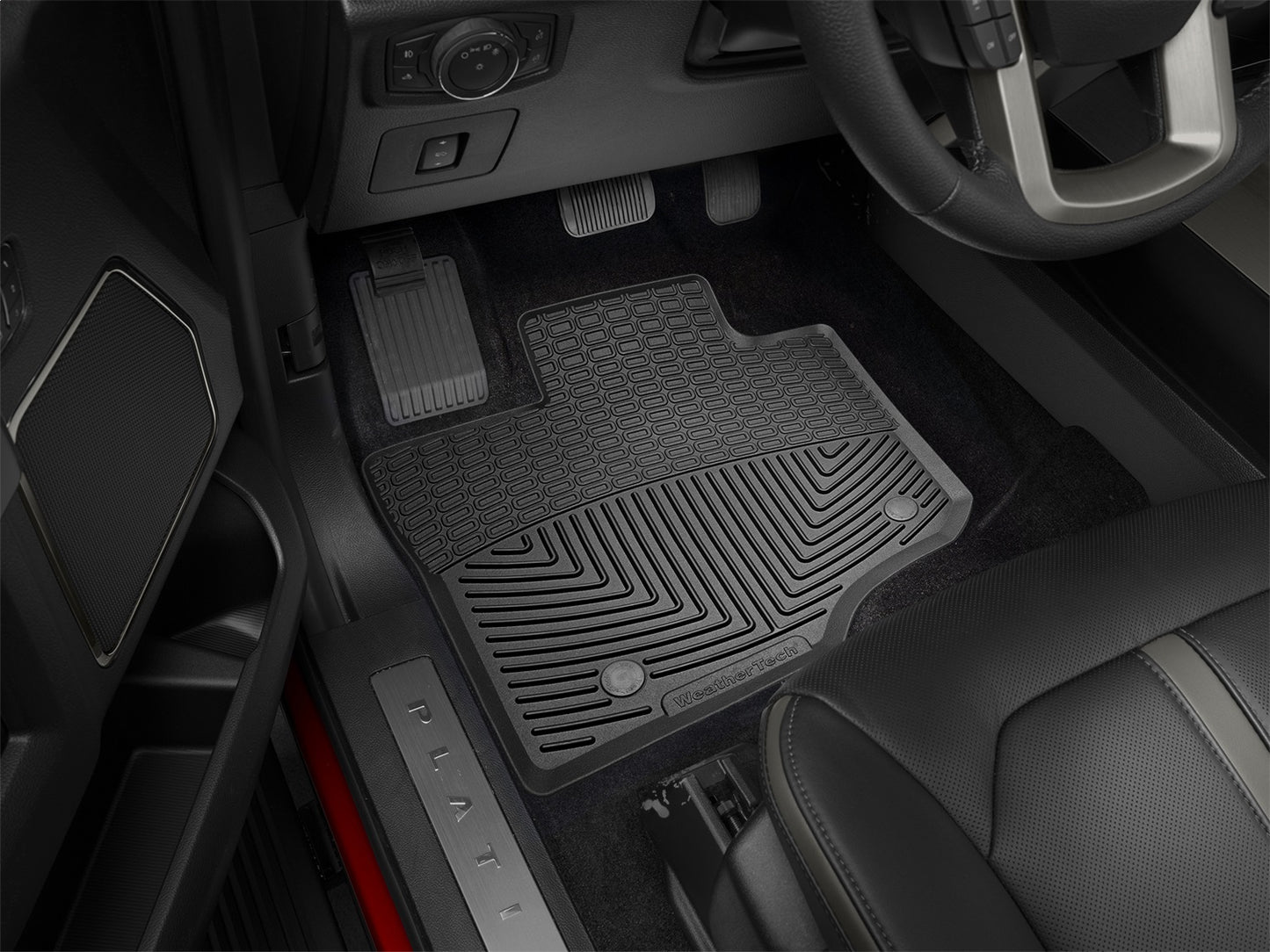WeatherTech All Weather Floor Mats for Ford F-150 (2015-2025) - Front