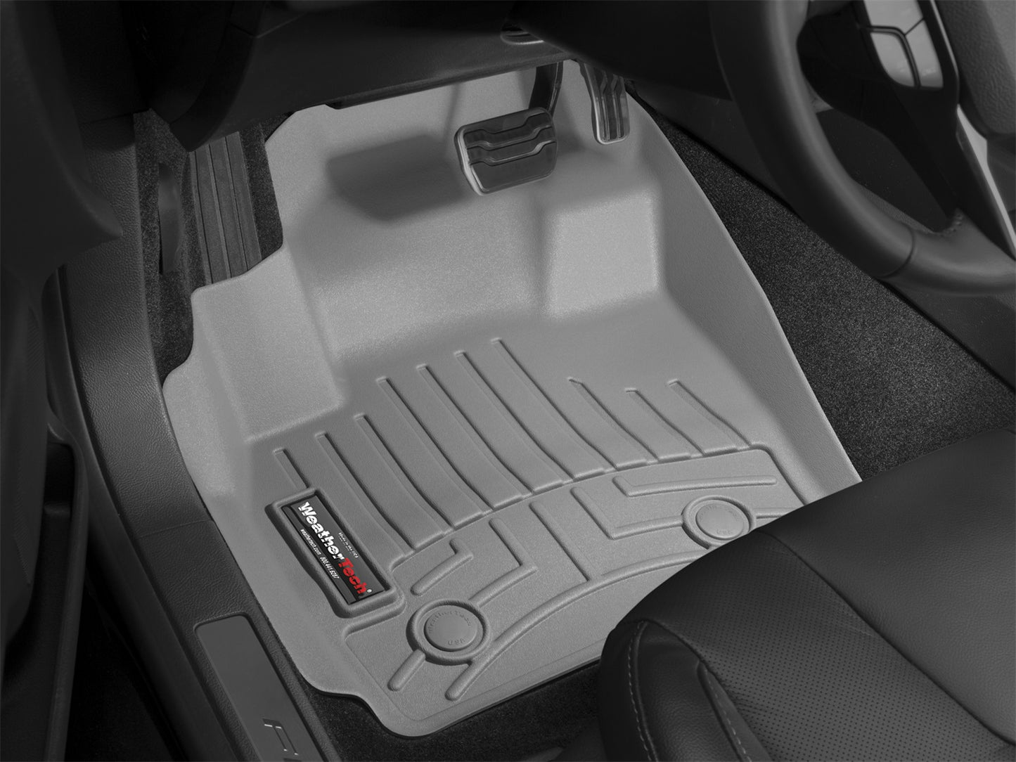 WeatherTech DigitalFit FloorLiner for Toyota Tacoma (2016-2017) - Front
