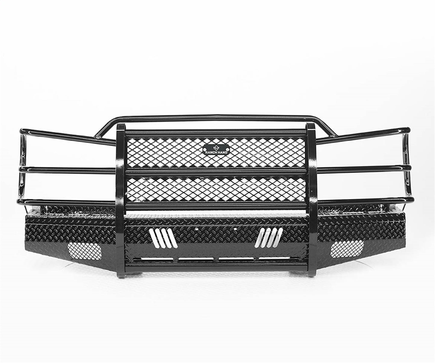 Ranch Hand Summit Series Front Bumper with Grille Guard for Chevrolet Silverado 1500 (2003-2007) - FSC03HBL1