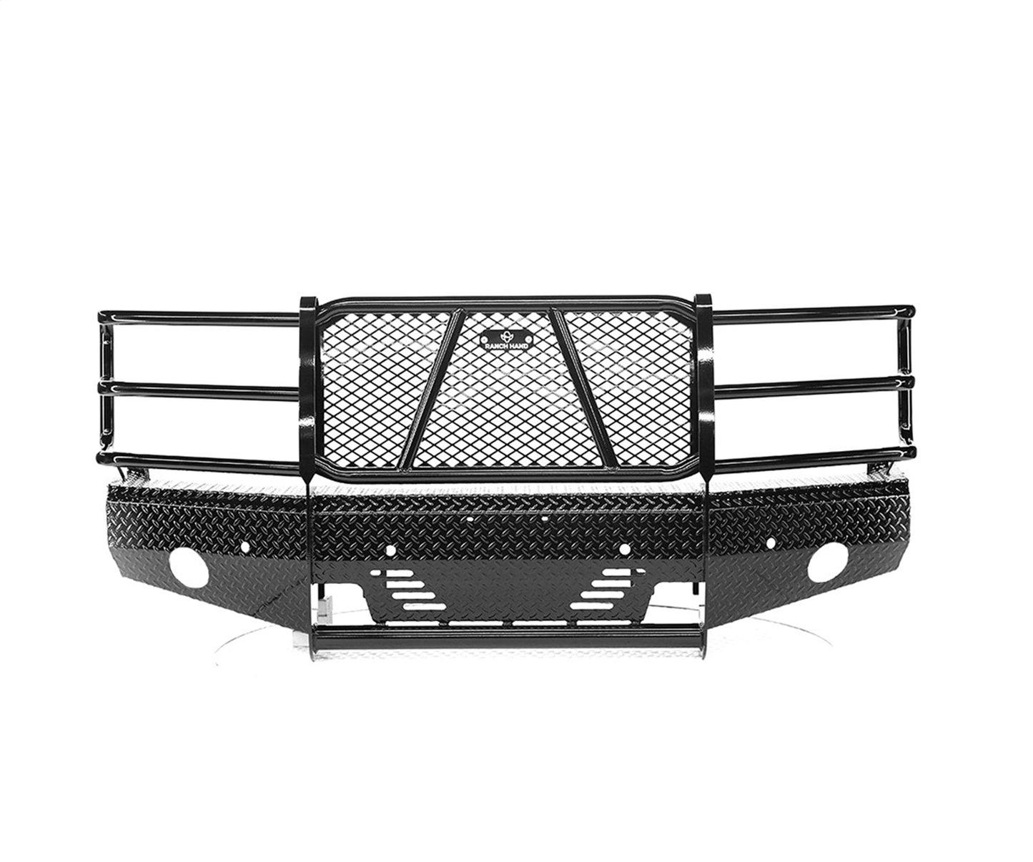 Ranch Hand Summit Series Front Bumper with Grille Guard for Chevrolet Silverado HD (2015-2019) - FSC151BL1