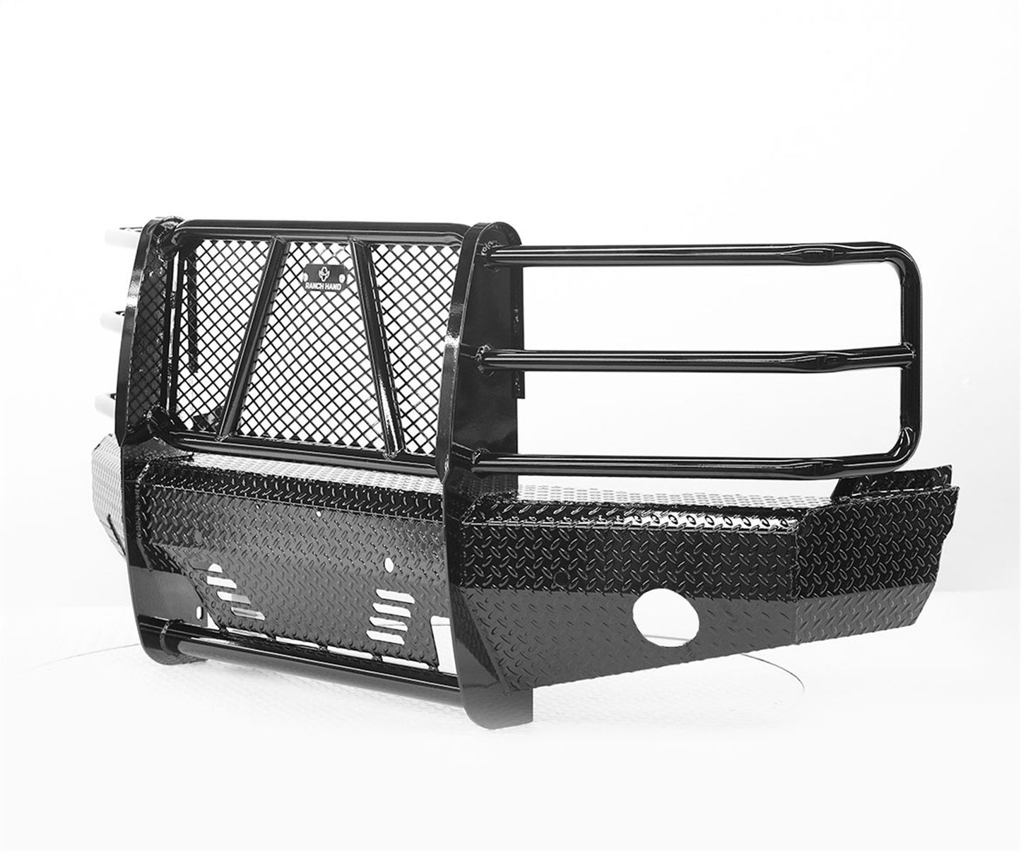 Ranch Hand Summit Series Front Bumper with Grille Guard for Chevrolet Silverado HD (2015-2019) - FSC151BL1