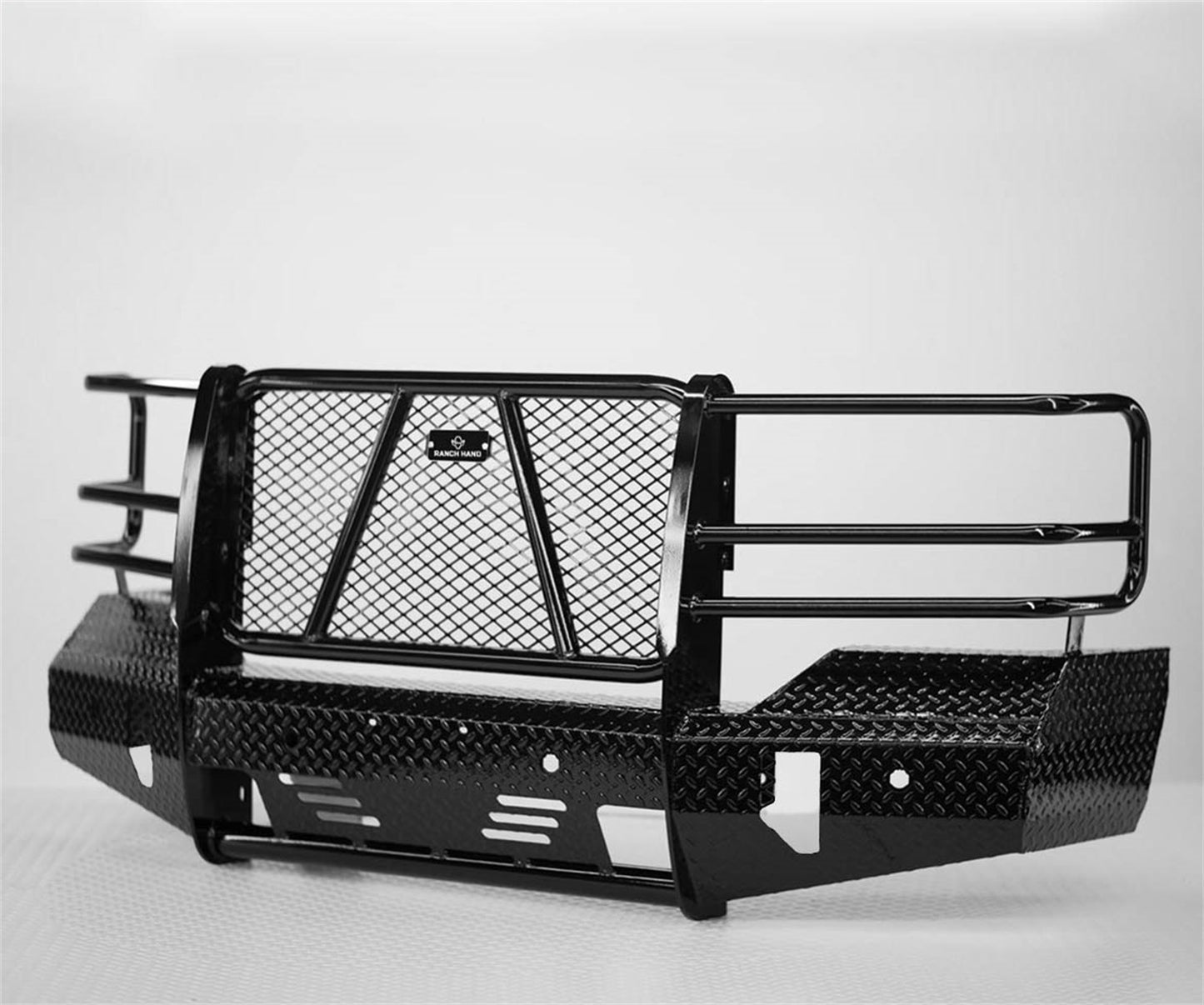 Ranch Hand Summit Series Front Bumper with Grille Guard for Chevrolet Silverado 1500 (2016-2019) - FSC16HBL1