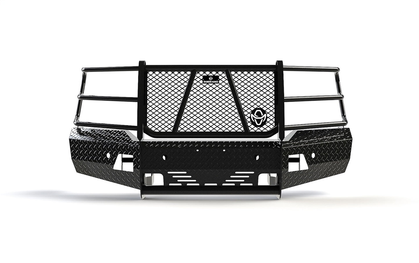Ranch Hand Summit Series Front Bumper with Grille Guard for Chevrolet Silverado 1500 (2019-2022) - FSC19HBL1