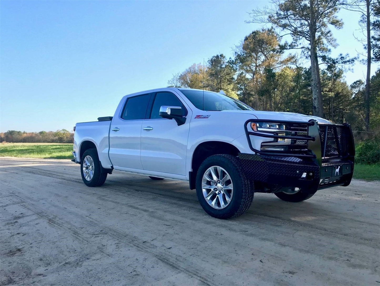 Ranch Hand Summit Series Front Bumper with Grille Guard for Chevrolet Silverado 1500 (2019-2022) - FSC19HBL1