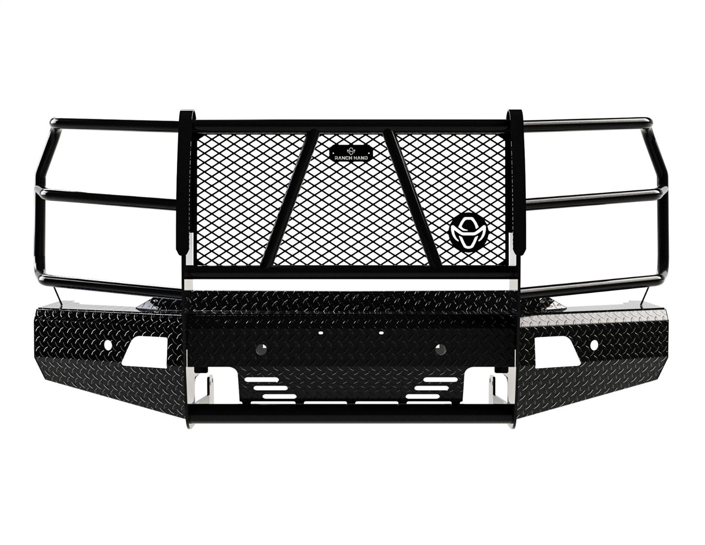 Ranch Hand Summit Series Front Bumper with Grille Guard for Chevrolet Silverado HD (2020-2023) - FSC201BL1