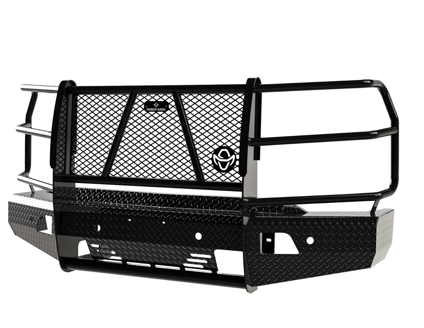 Ranch Hand Summit Series Front Bumper with Grille Guard for Chevrolet Silverado HD (2020-2023) - FSC201BL1