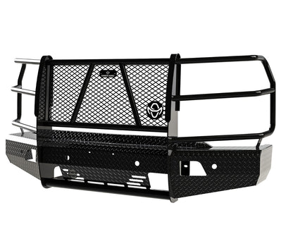 Ranch Hand Summit Series Front Bumper with Grille Guard for Chevrolet Silverado HD (2020-2023) - FSC201BL1