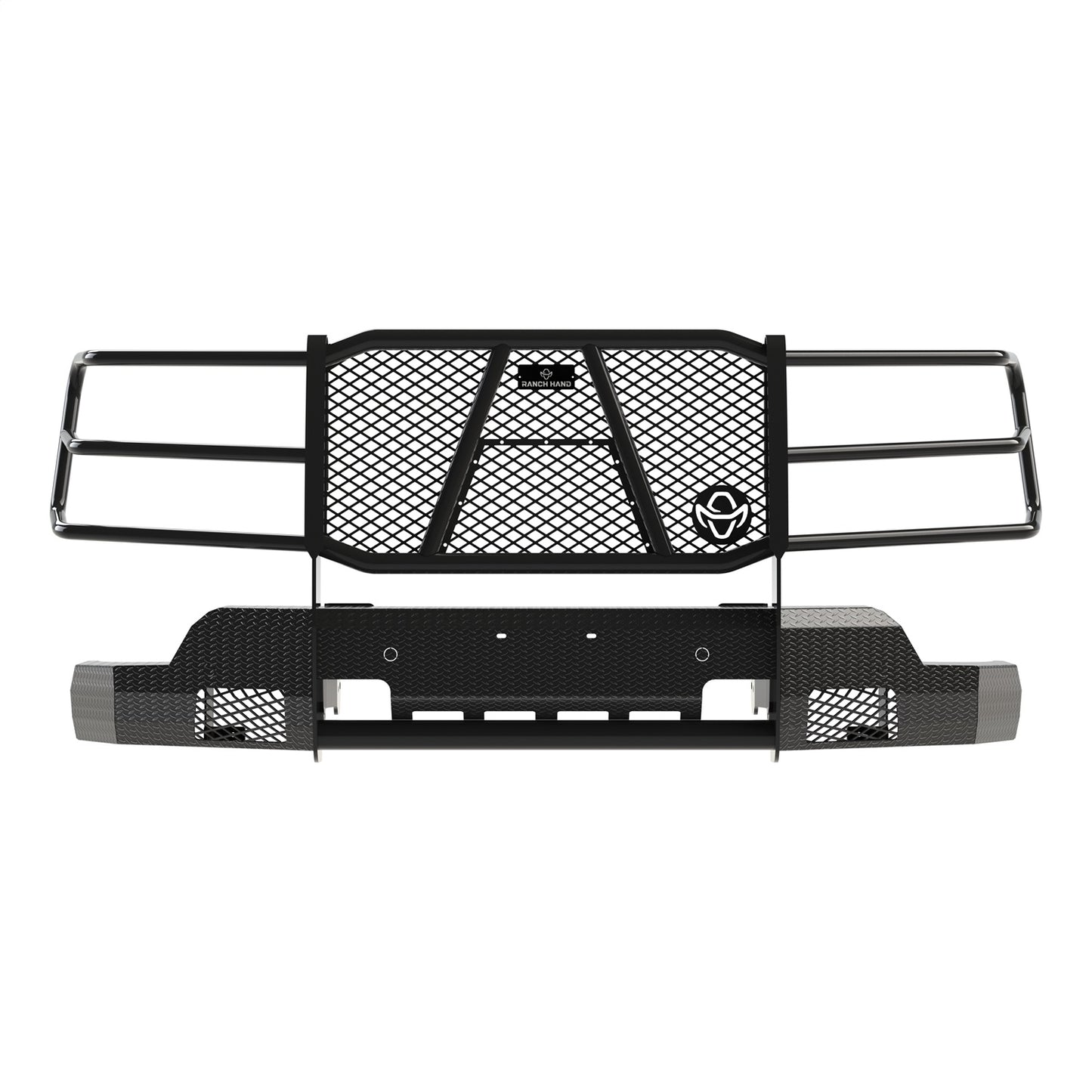 Ranch Hand Summit Series Front Bumper with Grille Guard for Chevrolet Silverado 1500 (2022-2026) - FSC22HBL1