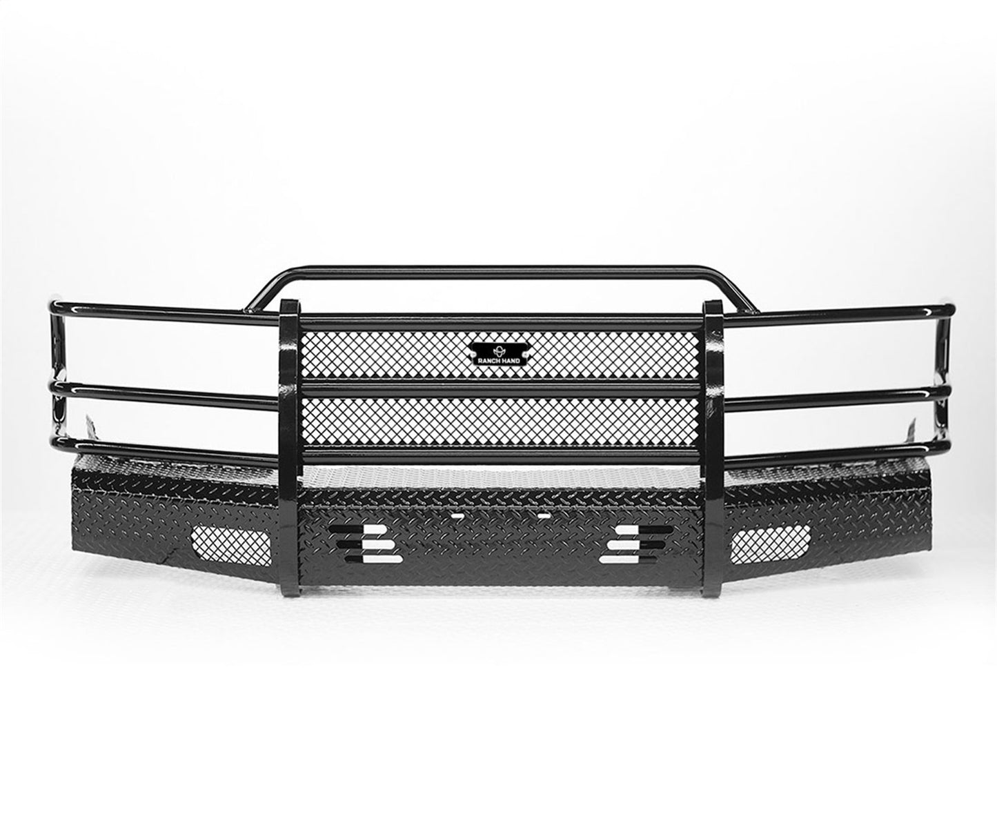 Ranch Hand Summit Series Front Bumper with Grille Guard for Chevrolet Silverado 1500 (1999-2002) - FSC99HBL1