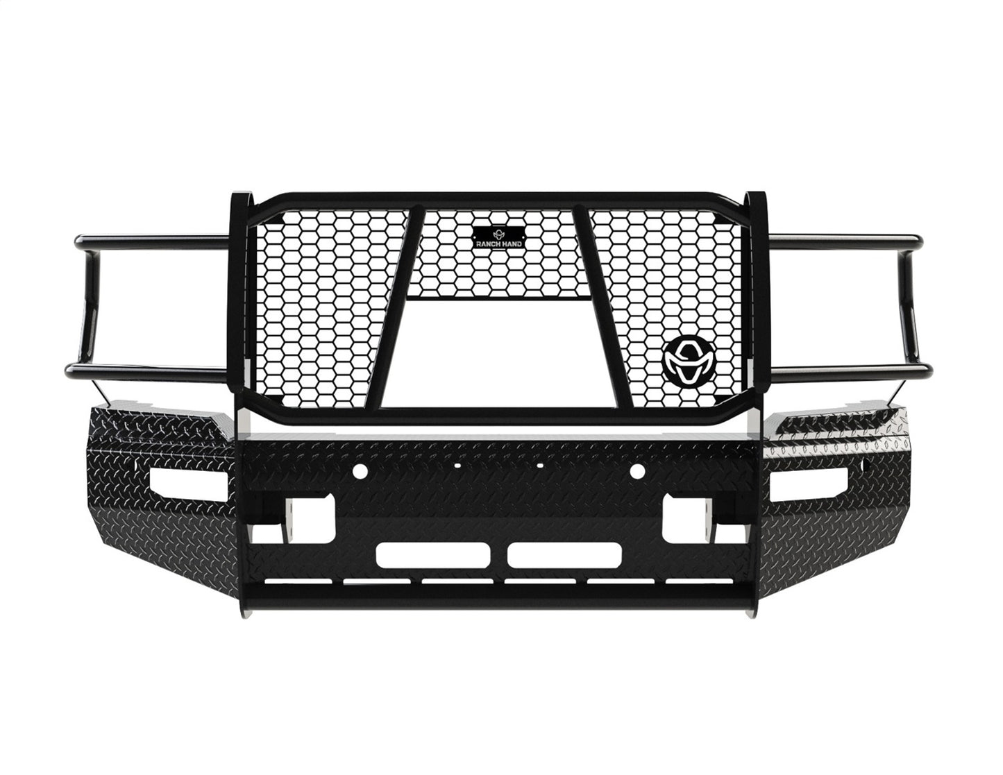 Ranch Hand Summit Series Front Bumper with Grille Guard and Camera Cutout for Dodge/Ram 2500/3500 (2019-2024) - FSD191BL1C
