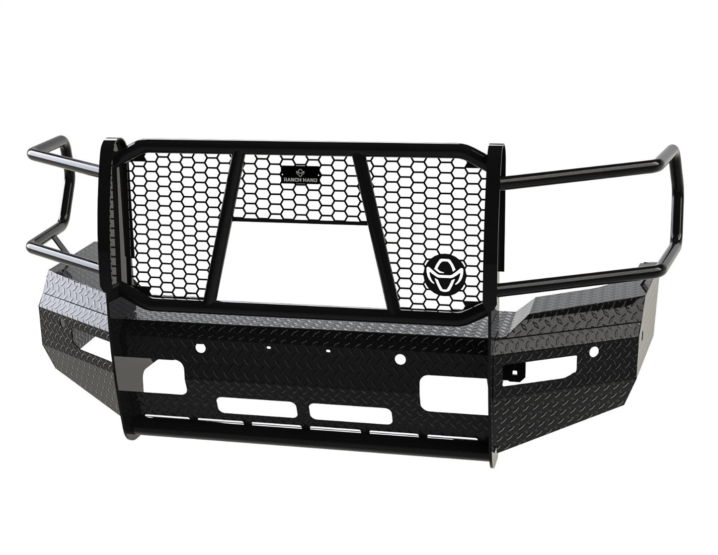 Ranch Hand Summit Series Front Bumper with Grille Guard and Camera Cutout for Dodge/Ram 2500/3500 (2019-2024) - FSD191BL1C