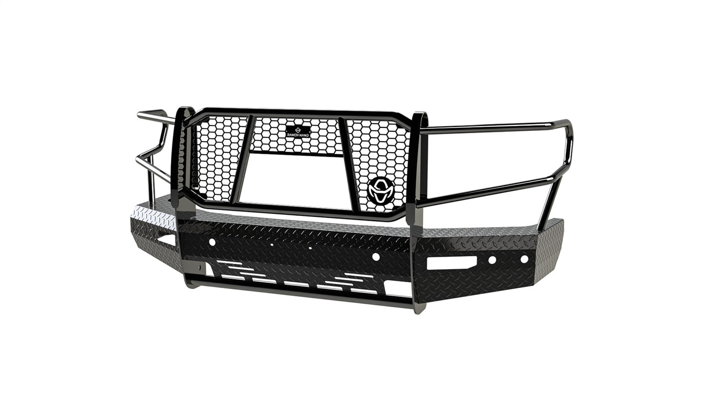 Ranch Hand Summit Series Front Bumper with Grille Guard for Dodge/Ram 1500 (2019-2024) - FSD19HBL1C