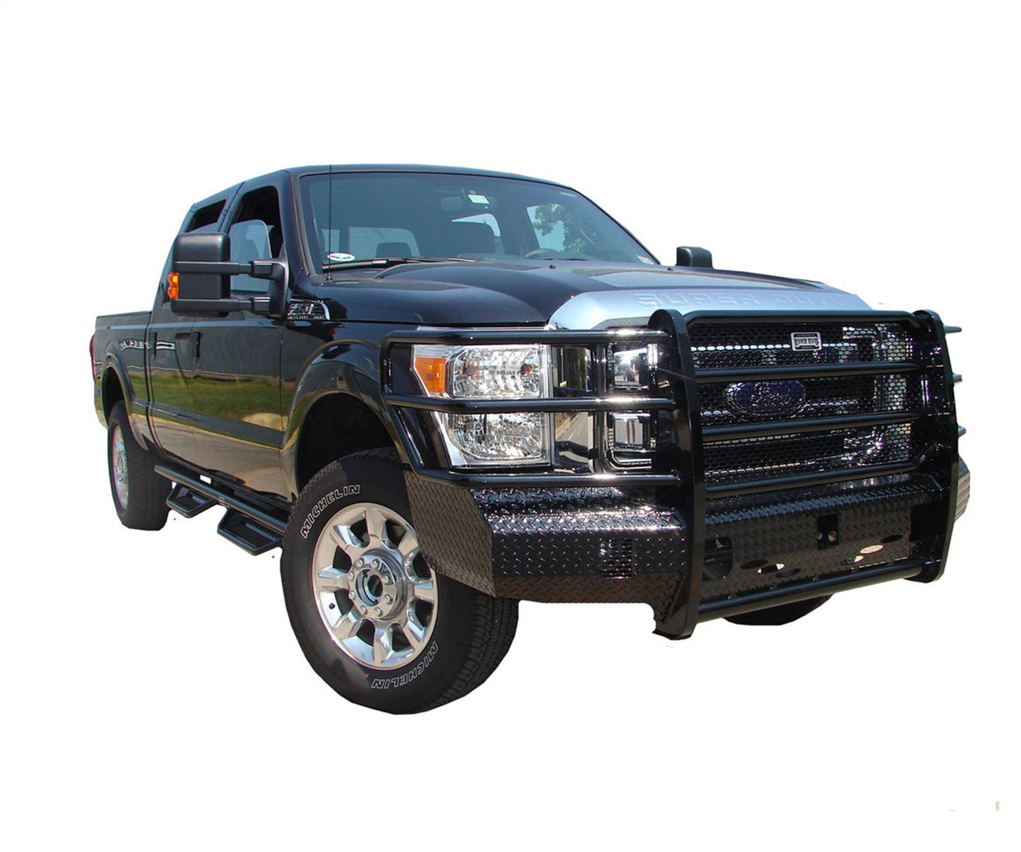 Ranch Hand Summit Series Front Bumper with Grille Guard for Ford Super Duty (2011-2016) - FSF111BL1