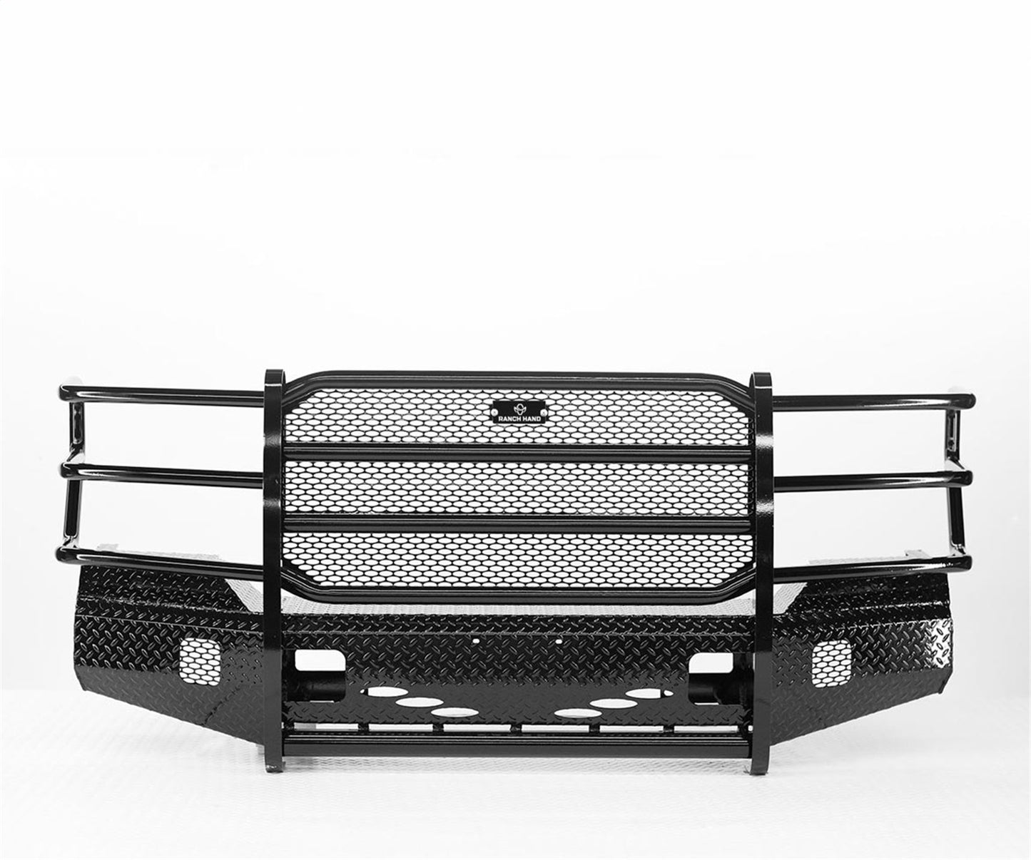 Ranch Hand Summit Series Front Bumper with Grille Guard for Ford Super Duty (2011-2016) - FSF111BL1
