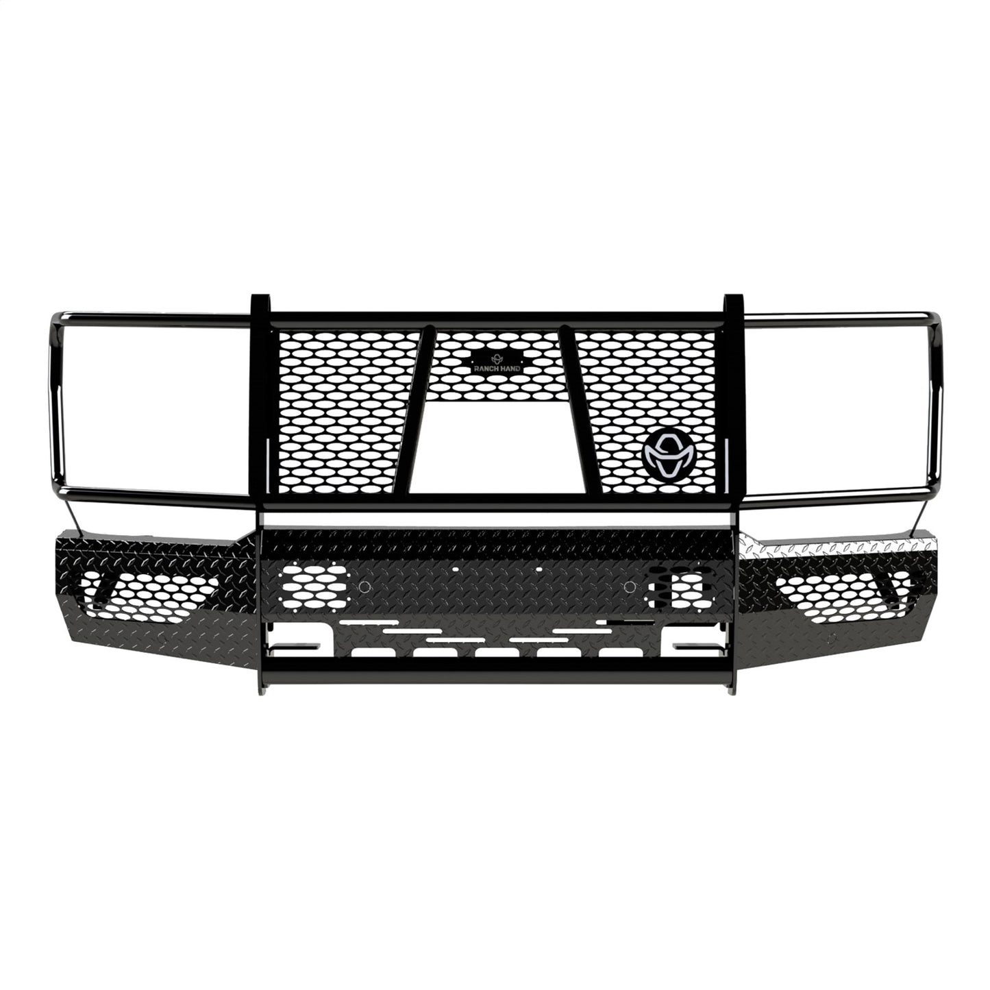 Ranch Hand Summit Series Front Bumper with Grille Guard and Camera Cutout for Ford F-150 (2021-2023) - FSF21HBL1C