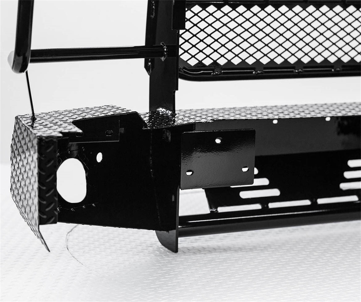Ranch Hand Summit Series Front Bumper with Grille Guard for GMC Sierra 1500 (2014-2015) - FSG14HBL1