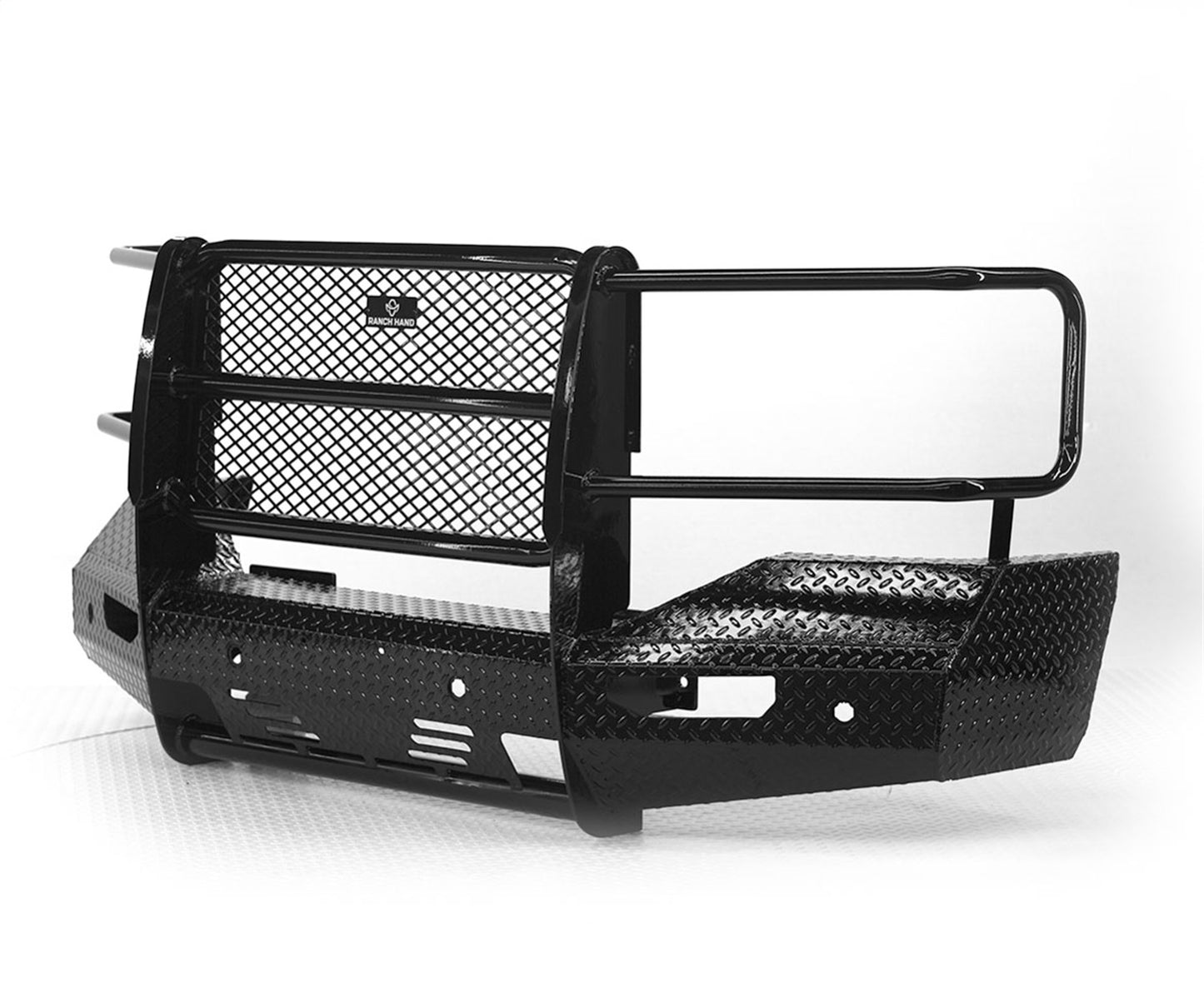 Ranch Hand Summit Series Front Bumper with Grille Guard for GMC Sierra 1500 (2016-2019) - FSG16HBL1