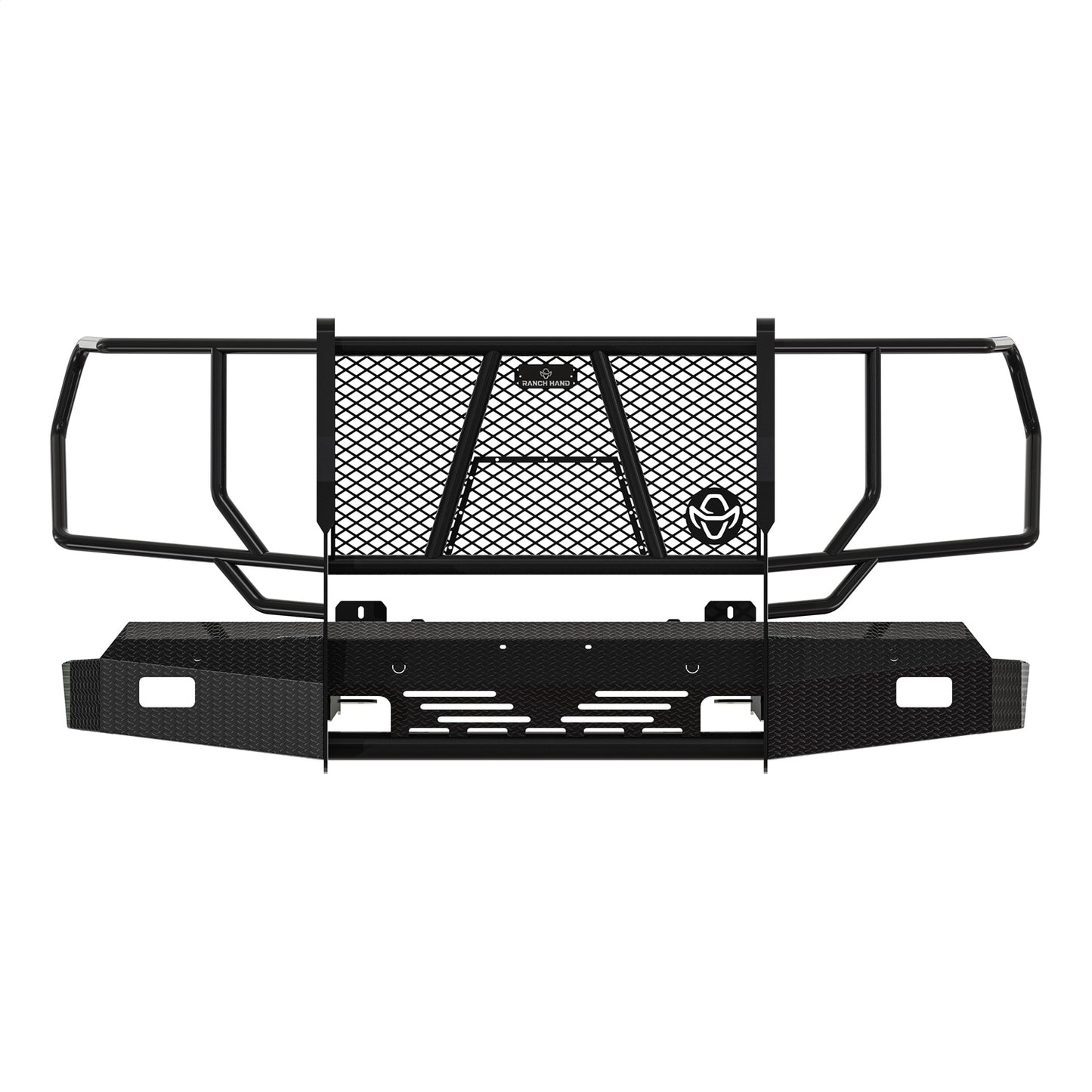 Ranch Hand Summit Series Front Bumper with Grille Guard for GMC Sierra 1500 (2022-2026) - FSG22HBL1