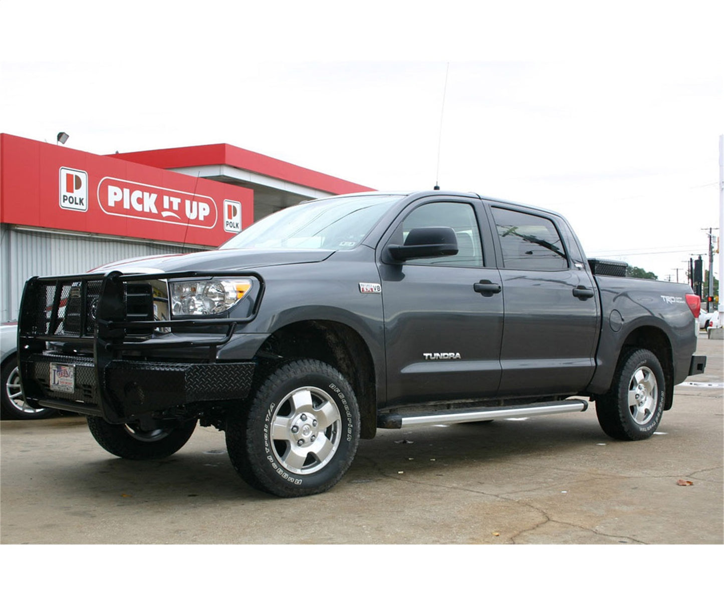 Ranch Hand Summit Series Front Bumper with Grille Guard for Toyota Tundra (2007-2013) - FST07HBL1