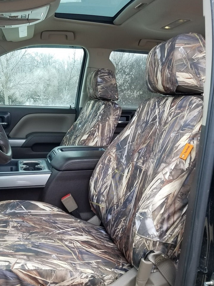 Front Bucket Seat Covers for Chevrolet/GMC Silverado/Sierra (2007-2014)