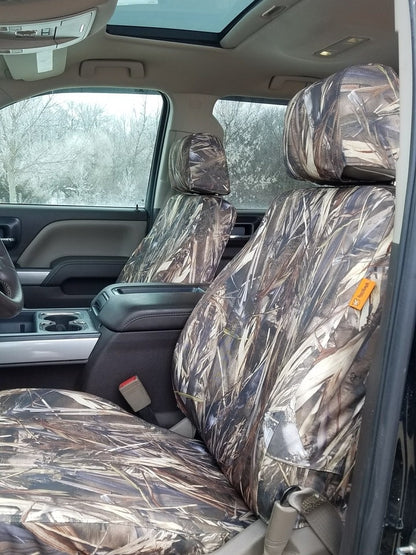 Front Bucket Seat Covers for Chevrolet/GMC Silverado/Sierra (2007-2014)