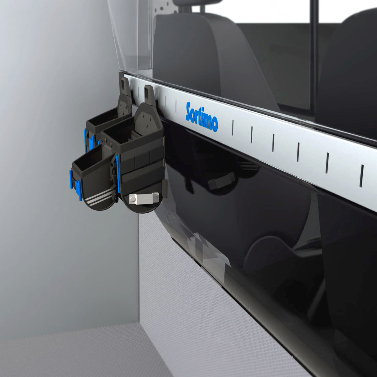 Sortimo ProPartition Light for Ford Transit - High Roof - Transparent