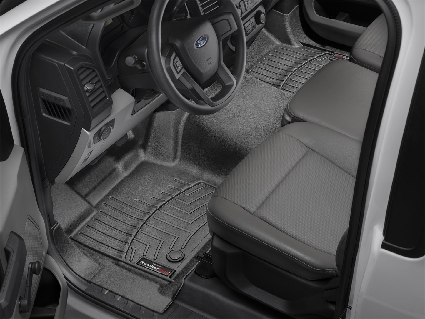 WeatherTech DigitalFit FloorLiner for Chevrolet/GMC Silverado/Sierra (2019-2025) CREW CAB - Rear