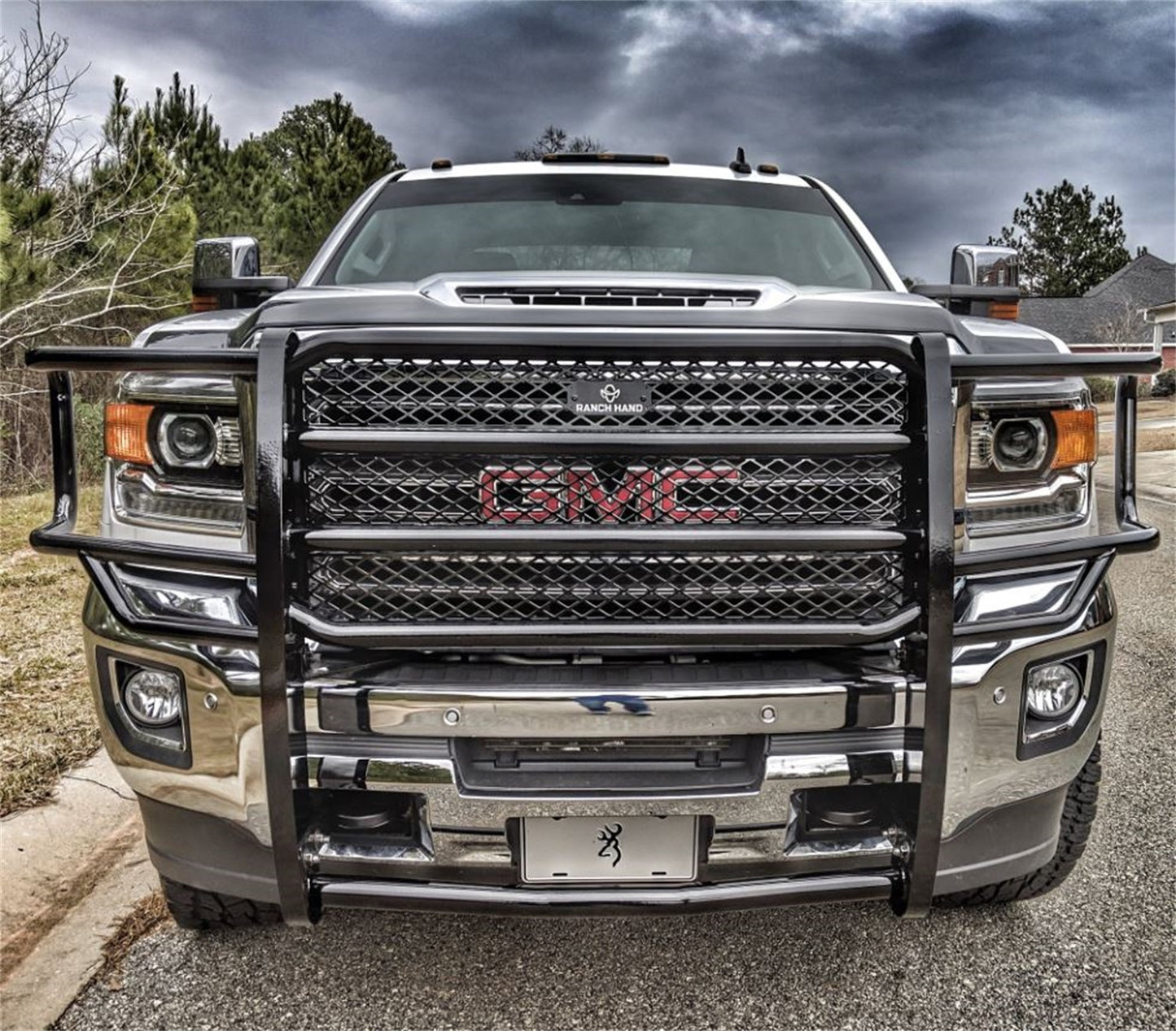 Ranch Hand Legend Series Grille Guard for GMC Sierra HD (2015-2019) - GGG151BLS