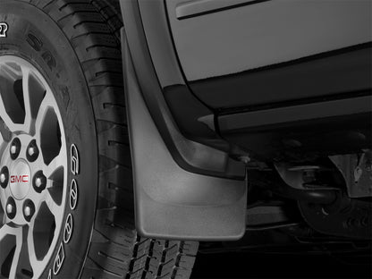 WeatherTech No-Drill DigitalFit MudFlap for GMC Sierra (2014-2019) - Front Pair